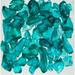 American Specialty Glass Recycled Chunky Glass Teal - Small - 0.25-0.5 in. - 10 lbs