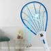 Nogis 1 Pack Electric Fly Swatter Portable Fly Mosquito Swatter 3000V Handheld Bug Zapper Racket with Safe to Touch Mesh Net (Green)