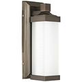15W 1 Led Wall Sconce In Traditional Style 13 Inches Tall By 4.75 Inches Wide-Harvard Court Bronze Finish Minka Lavery 5501-281-L