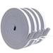 PENGXIANG 4 Rolls 3.3 Ft Foam Seal Tape Self Adhesive Weather Stripping Insulation Foam Neoprene Weather Stripping 1/2 Inch Wide X 2/5 Inch Thick