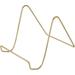 Bard s Plain Gold-toned Wire Easel Stand 6 H x 5.5 W x 8 D Pack of 12