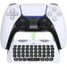 Wireless Keyboard Chatpad for PS5 Controller Bluetooth 3.0 Chatpad DualSense Controller Accessories for Playstation 5 Keyboard & Gaming Live Chat