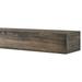 Mantels Direct Vail 72-in x 6-in Farmhouse Wood Fireplace Mantel Shelf - Driftwood