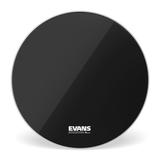 Evans EQ3 Resonant Black Bass Drum Head No Port 26 Inch