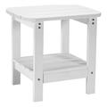 Clive Outdoor Side Table White