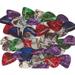 ChromaCast Pearl Celluloid Guitar Pick 50-Pack. Assorted Colors and Gauges