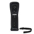 Motion Plus Remote Controller for Nintendo Wii / Wii U Console Video Games with Case Black