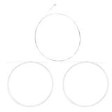 Balalaika Strings Guitar Parts String Instrument Strings Nylon Acoustic Accessories Durable White Classic Chinese