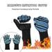 Vikakiooze Winter Gloves 932â„‰ Extreme Heat Resistant BBQ Gloves Food Grade Kitchen Oven Mitts Oven Gloves