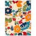 SAFAVIEH Cabana Annandale Indoor/Outdoor Area Rug Ivory/Orange 5 x 8