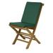 All Things Cedar 2 Piece Hinged Seat and Back Folding Chair Outdoor Cushions - Set of 2