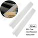 Altsales 2PCS Kitchen Silicone Stove Counter Gap Cover Long & Extra Wide Stove Gap Filler Range Strips Between Oven and Countertop Dishwasher Dryer Easy Clean Heat Resistant Gap Guards 21 inch