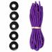 Paracord Planet Colored Bungee Cord and Ball Bungee Kits - 10 Feet of 1/8 Inch Shock Cord and 5 Ball Bungees - Make Custom Tie Downs for Camping Event Tents Canopies and More