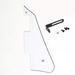 LP Guitar Pickguard with Bracket for Les Paul Electric Guitar White with Black