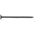 Simpson Strong-Tie No. 10 x 5-1/2 in. L Lobe Washer Head Black Steel Wood Screws 12 pk - Case of: 10; Each Pack Qty: 12; Total Items Qty: 120