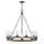 29208SQ-Hinkley Lighting-Sawyer - 9 Light Large Outdoor Hanging Lantern in Rustic Style - 30 Inches Wide by 27.75 Inches High-Sequoia