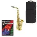 Big Band Play Along Alto Saxophone Pack - Alto Sax w/Case Accessories & Warranty & Big Band Play Along Book