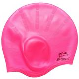 Stibadium Swim Caps Ear Protection 3D - Swimming Cap for Women Men - Silicone Swim Cap Waterproof - Fits Long Hair & Short - Adult Swim Cap - Youth Swim Cap - Swim Hats