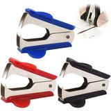 Staple Remover Staple Remover Quick Staple Remover 3Pcs Small Staple Remover Steel Staple Remover Remove Staples Metal Staple Remover For School Office And Home Red Black Blue 5.5 X 3.5 X 1Cm