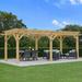 Yardistry 10 x 22 Meridian Cedar Pergola