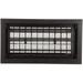 Air Vent 9.5 in. H x 17.1 in. W Black Plastic Automatic Foundation Vent