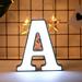 CFXNMZGR Led Light Creative Led Letter Lights Night Light English Letters Light Lamp Decor