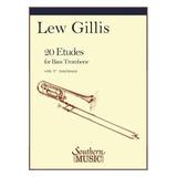 Hal Leonard 20 Etudes for Bass Trombone-Bass Trombone