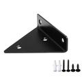 Multifunction Storage Support Fixed Load bearing Hold Angle corner code Triangle Bracket Wall Shelves Support Furniture Mount BLACK