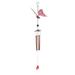 BadyminCSL Luminous Wind Chime Butterfly Shape Fluorescent Acrylic Sheet Solar Heating