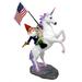 Funny Guy Mugs Garden Gnome Statue - The Ultimate Trio: Cat Gnome & Unicorn Statue - Indoor/Outdoor Garden Gnome Sculpture for Patio Yard or Lawn