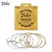 ZIKO DCZ-010 Extra Light Acoustic Guitar Strings Hexagon Alloy Wire Brass Wound Corrosion Resistant 6 Strings Set Musical Instrument Accessories