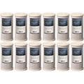 Bluonics 12-Pack Big Blue CTO Carbon Block Replacement Water Filters 4.5 x 10