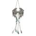 Angel Wing Window Hanging Ornaments Art Outdoor Wind Chimes Pendant Home Decoration for Patio Yard Decor Creative Gifts - 15x18cm