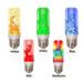5Pack LED Flame Effect Fire Light Bulbs 4 Modes With Upside Down Effect Simulated Party Decorative E27 Flickering Light Atmosphere Lighting Vintage Flaming Lamp