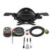 Weber Q 1200 Gas Grill (Black) with Adapter Hose Thermometer and Tool Set Bundle