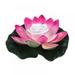 1 Piece Remote Control Floating Pool Light White Light Floating Lotus Light for Party Centerpieces Ponds Pools Fish Tank Landscape Landscaping