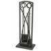 Panacea Products 15093 5-Pc. Fireplace Tool Set Gothic Black - Quantity 1