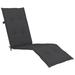 vidaXL Chair Cushion Outdoor Patio Water Repellent Deck Chair Seat Cushion Pad