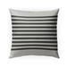 Grelly Ivory & Charcoal Outdoor Pillow by Kavka Designs