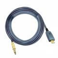 DCENTA USB Guitar Cable Electric Guitar Accessories Guitar Audio Connector Cord Adapter 6.35mm Guitar Cable Interface