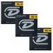 Dunlop Guitar Strings 3-Pack Electric Nickel Wound Extra Light 08-38