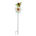 Direct International 55 inch High Bumble Bee Flower Kinetic Wind Spinner Garden Stake