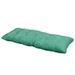 Vargottam Indoor/Outdoor Bench CushionWater Resistant Tufted Patio Seating Lounger Bench Swing Cushion-42 L x 18 W x 5 H- Aquamarine Green