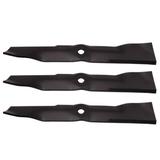 RAParts Set of (3) Mower Blades fits Scotts S2554 (1999-2001) GT2554 (2002) Mowers