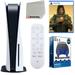 Sony Playstation 5 Disc Version (Sony PS5 Disc) with Media Remote Death Stranding Director s Cut Accessory Starter Kit and Microfiber Cleaning Cloth Bundle