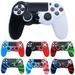 1 Piece of Ps4 Handle Protective Cover Two-color Soft Rubber Shell Cover