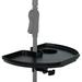 Gator GFW-MICACCTRAY Frameworks Extra Large Microphone Stand Accessory Tray with Drink Holder and Guitar Pick Tab