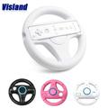 Visland (Remote Controller Not Included) Steering Wheel For Racing Game Remote Controller Player For Nintendo Wii Wheel