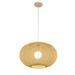 TFCFL Rustic Bamboo Pendant Light Ceiling Lamp Lamp Chandelier Hanging Fixture Lantern