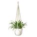 Taicanon Macrame Plant Hanger Indoor Hanging Planter Basket Handmade Hanging Plant Holder Flower Pot Holder